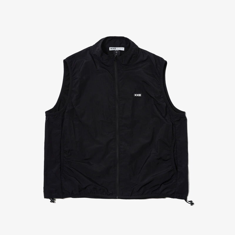 ICON NYLON LIGHT WEIGHT PACKABLE VEST BLK