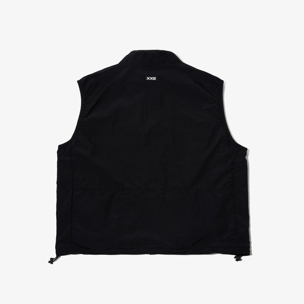 ICON NYLON LIGHT WEIGHT PACKABLE VEST BLK