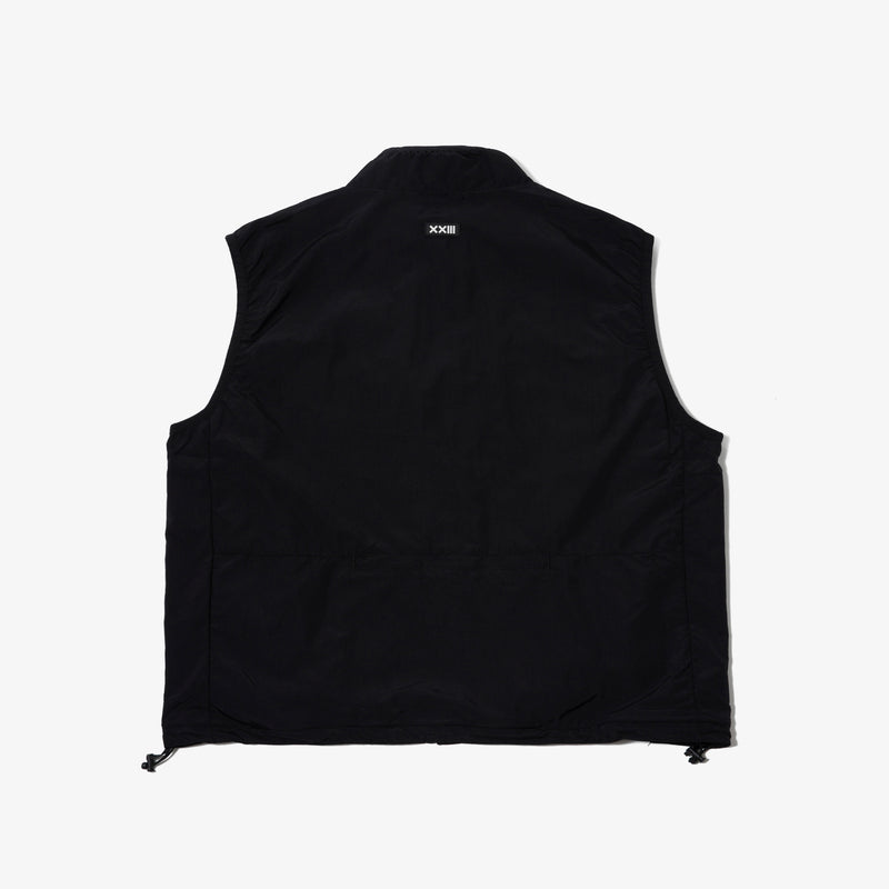 ICON NYLON LIGHT WEIGHT PACKABLE VEST BLK