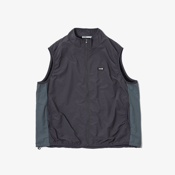 ICON NYLON LIGHT WEIGHT PACKABLE VEST ICE GRAY