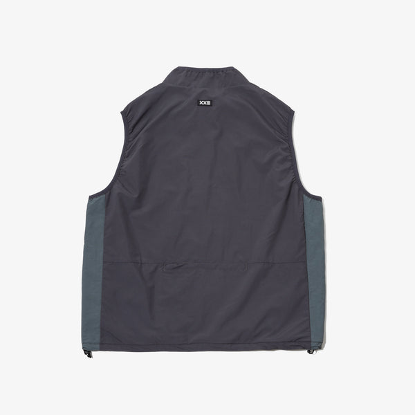 ICON NYLON LIGHT WEIGHT PACKABLE VEST ICE GRAY