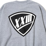 PATCH LOGO CREW SWEAT GRAY
