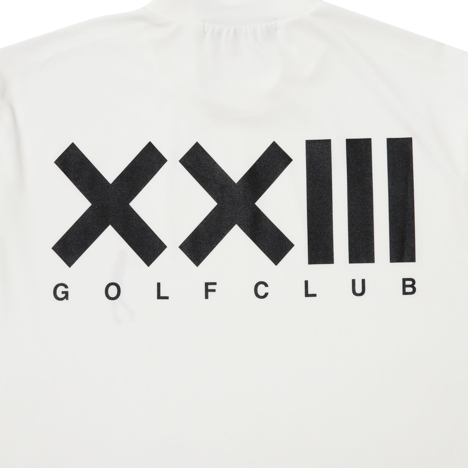 SWING MOCK NECK TEE WHITE – XXIII C'EST VINGT-TROIS
