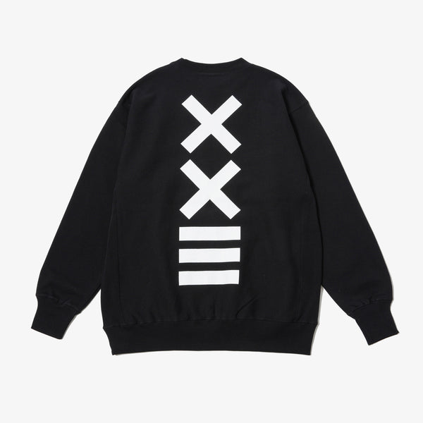 CLASSIC LOGO CREW SWEAT BLACK