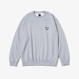 PATCH LOGO CREW SWEAT GRAY