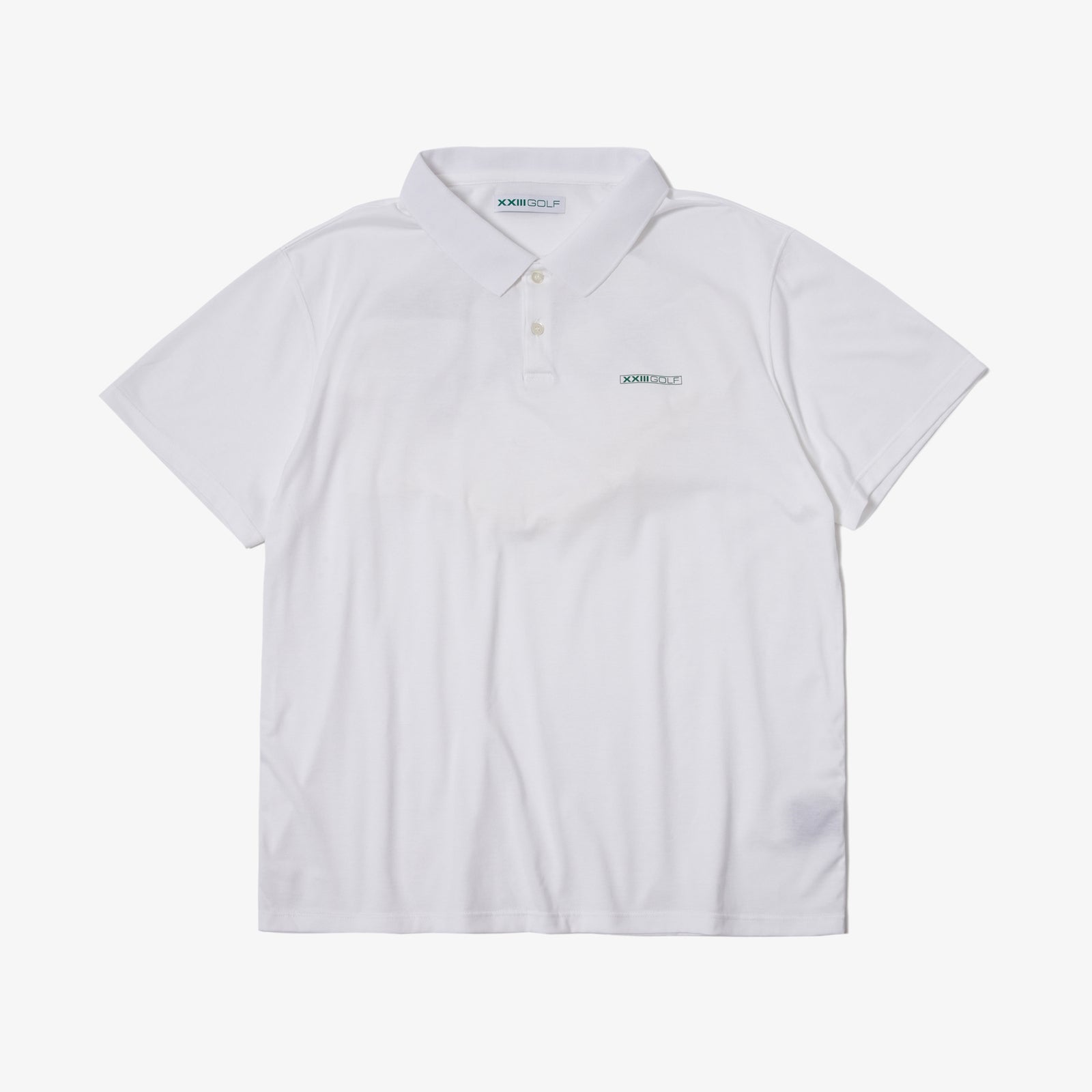 CPG GOLF ホワイト ポロシャツ サイズ3 GIZA COTTON POLO GOLF CLUB WHITE – XXIII C'EST VINGT-TROIS
