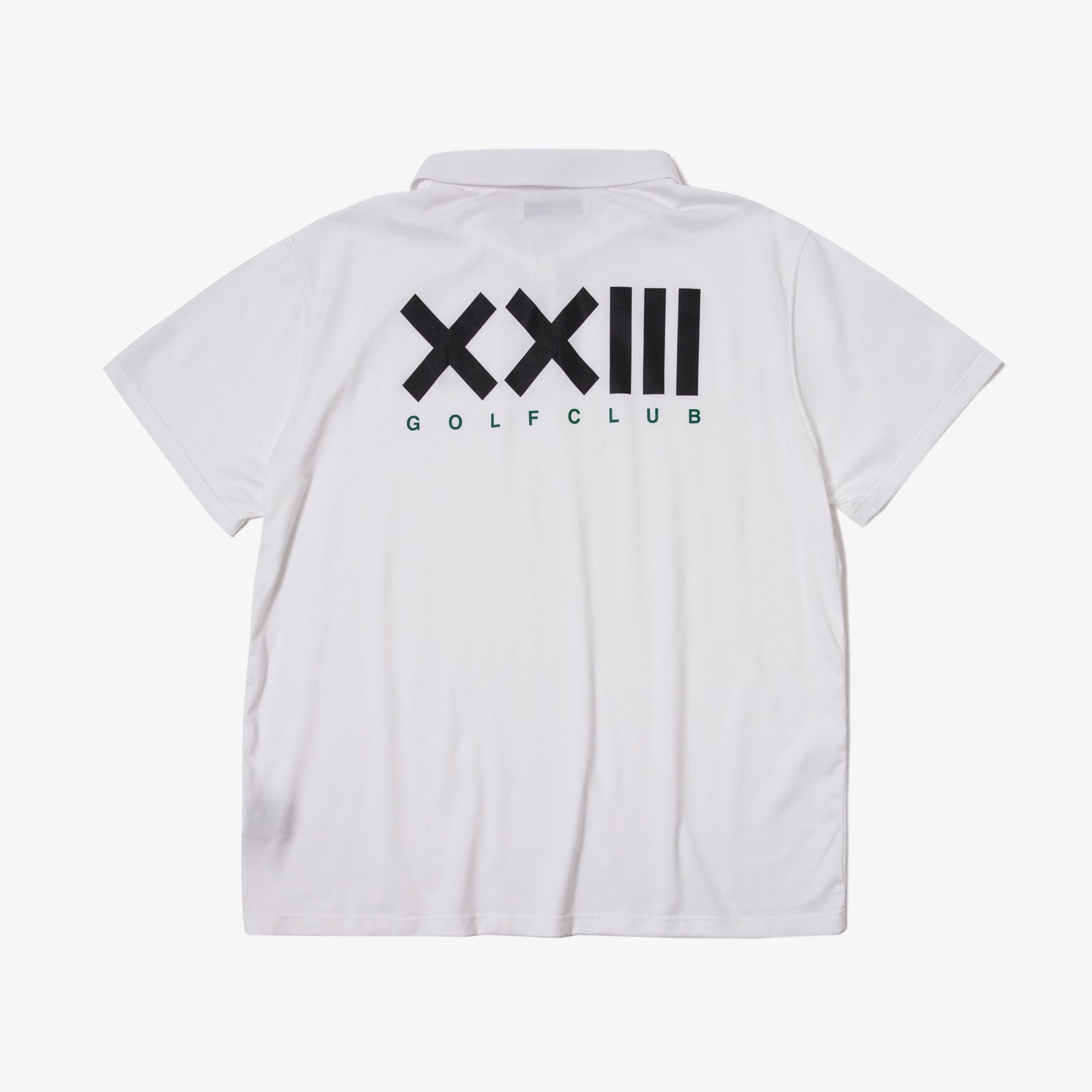 GIZA COTTON POLO GOLF CLUB WHITE – XXIII C'EST VINGT-TROIS