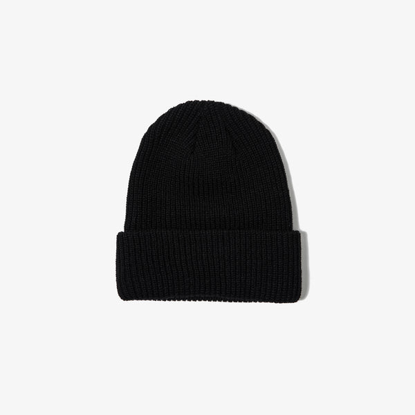 BOX LOGO KNIT CAP BLACK