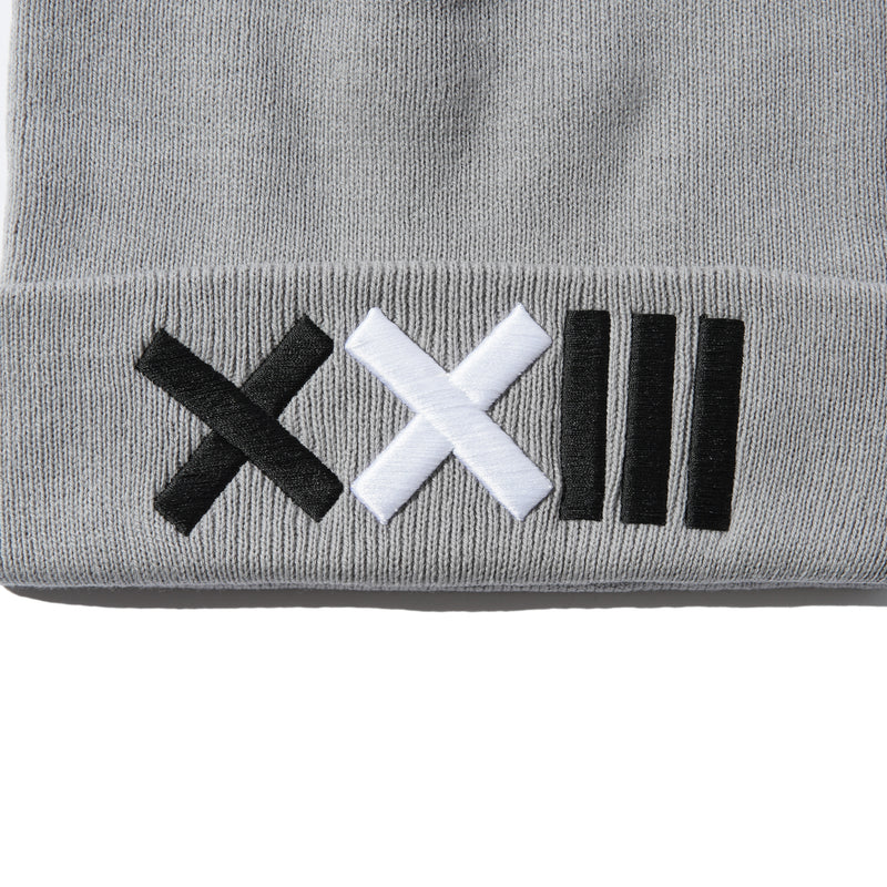 CLASSIC LOGO BEANIE GRAY