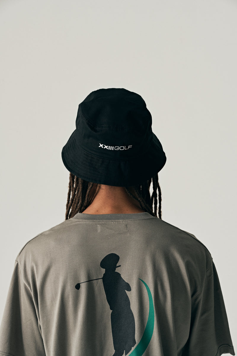GOLF BUCKET HAT BLACK