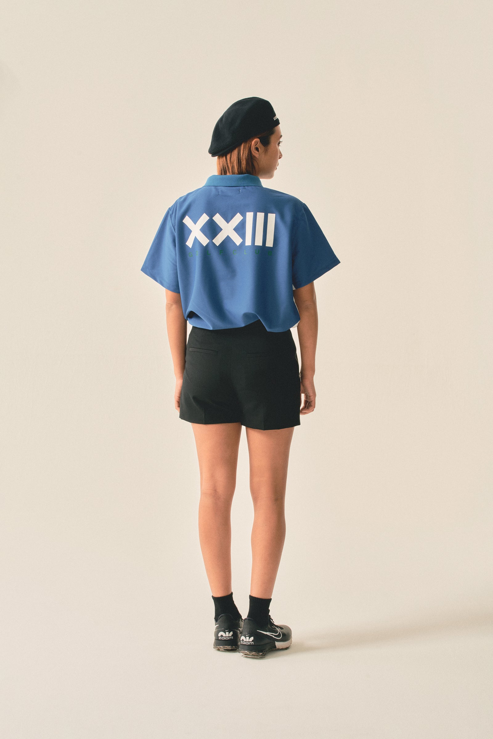 GOLF CLUB POLO SHIRTS SAX – XXIII C'EST VINGT-TROIS